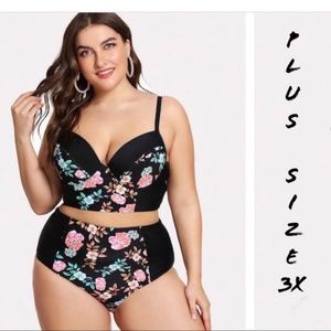 NWOT Swim - NWOT PLUS SIZE FLORAL BIKINI NWOT Swim - NWOT PLUS SIZE FLORAL BIKINI